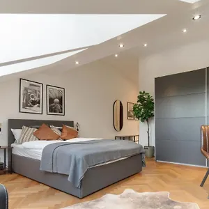 Apartmán Designer Apartments, 2 Min To U1 Reumannplatz